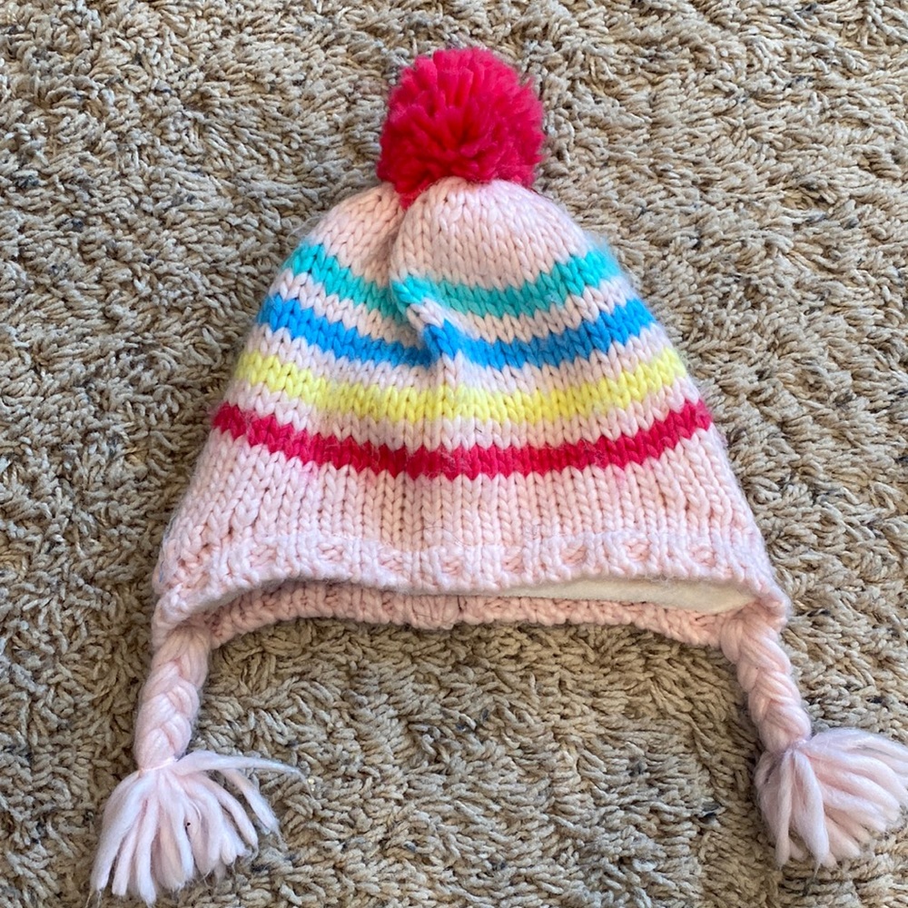 Baby girl winter hat